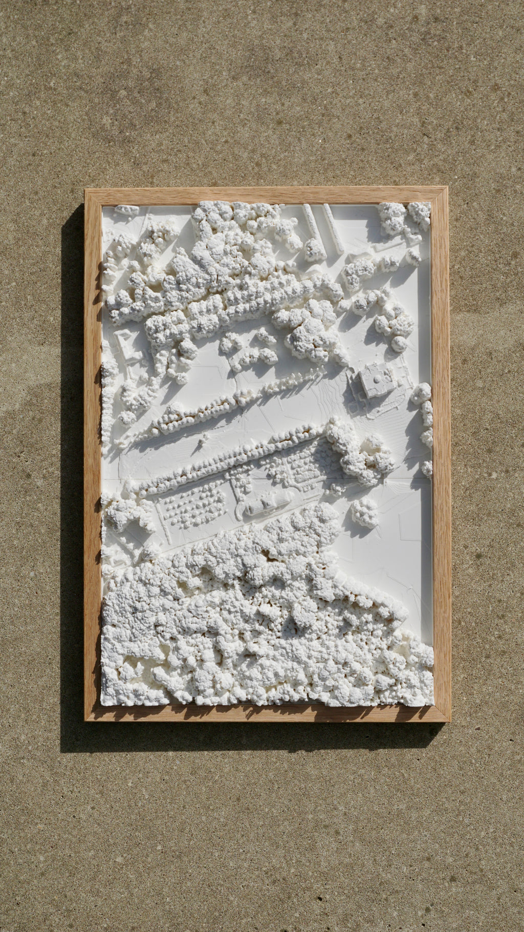 Personalized 3D map | Includes frame | Choose your own location