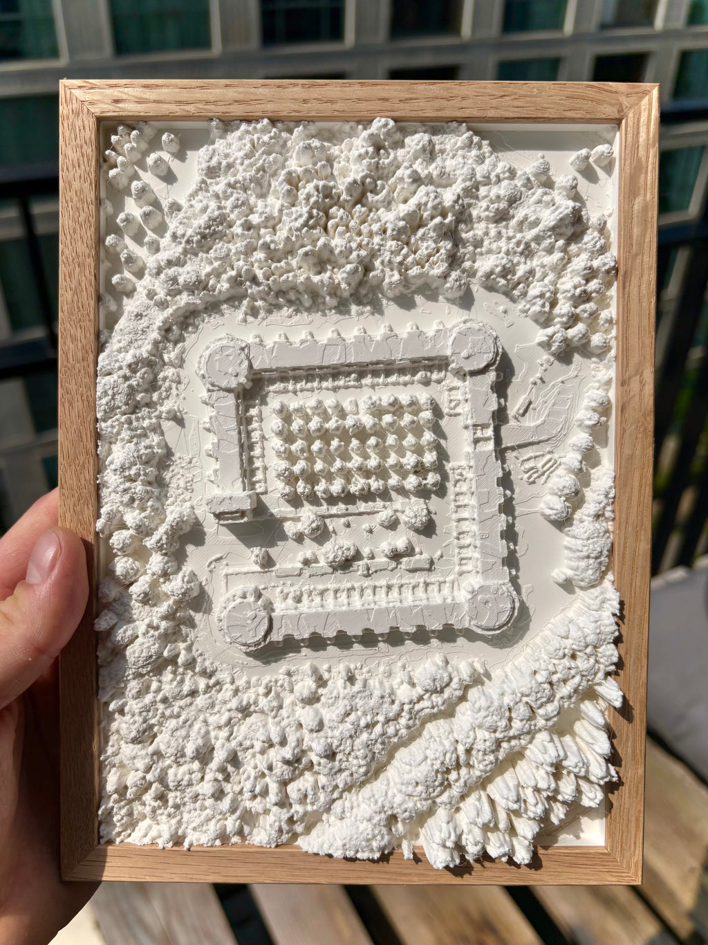Personalized 3D map | Includes frame | Choose your own location